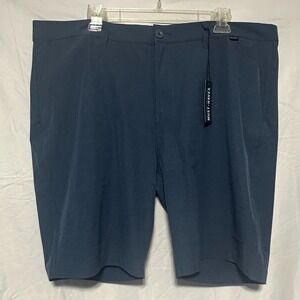 Travis Mathew‎ Beck Shorts Men's 40 Indigo Blue Performance Stretch Golf Chino